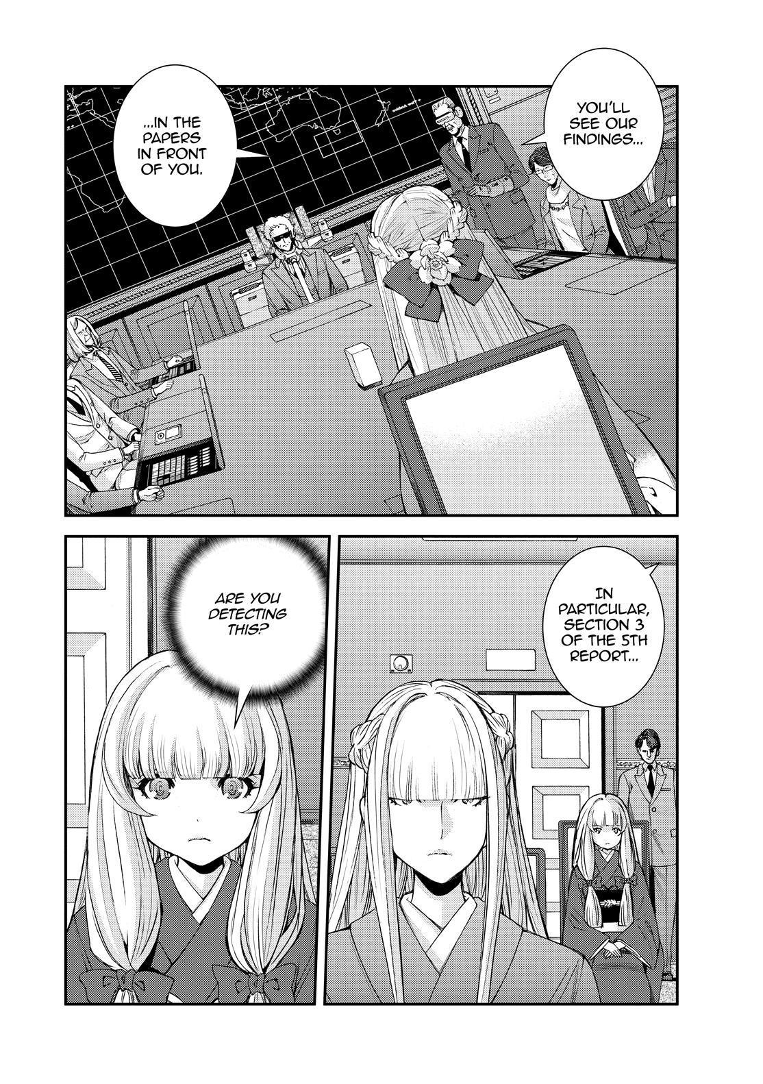 Aoki Hagane no Arpeggio Chap 130 - Next Chap 131