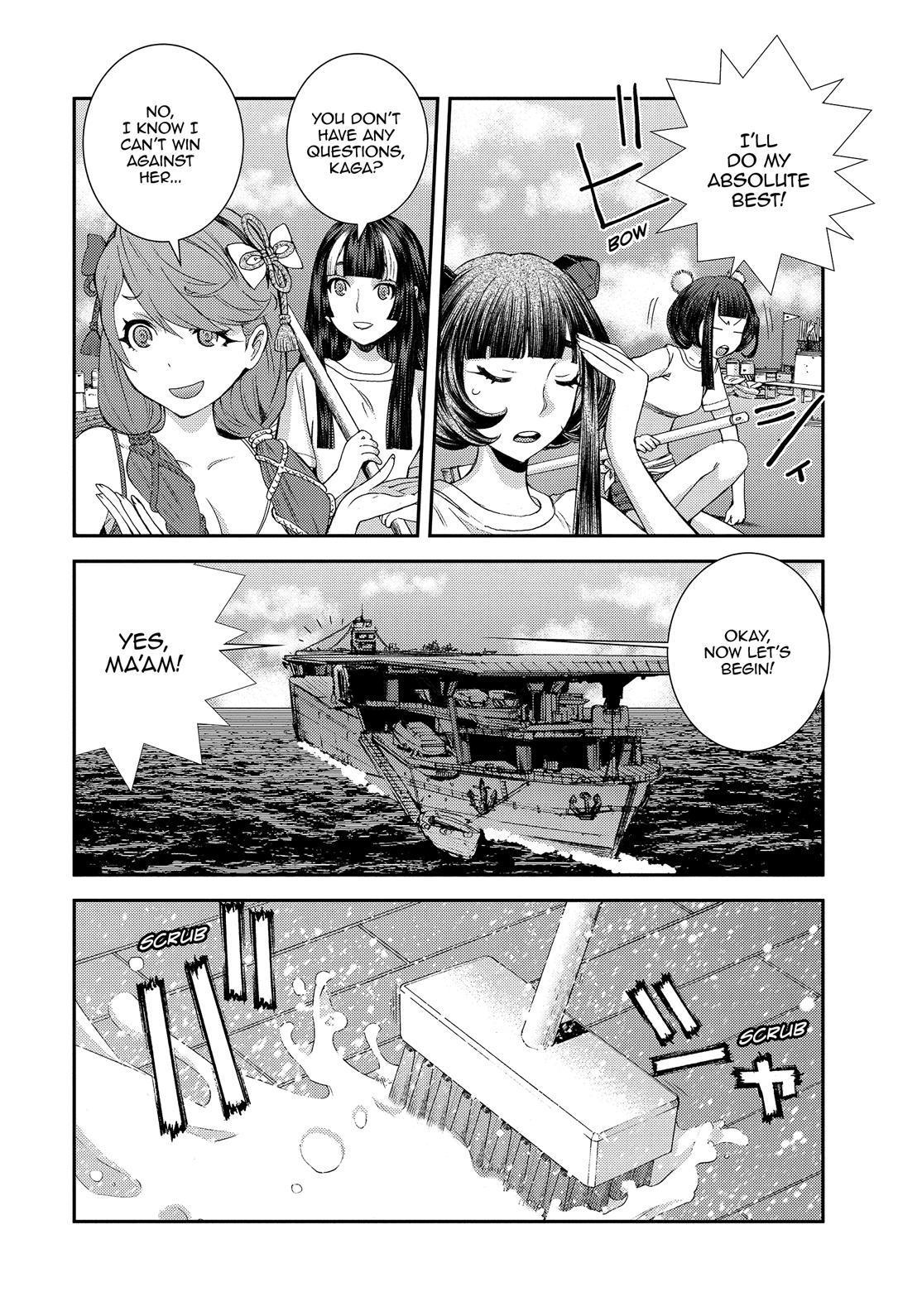 Aoki Hagane no Arpeggio Chap 131.5 - Next Chap 132.5
