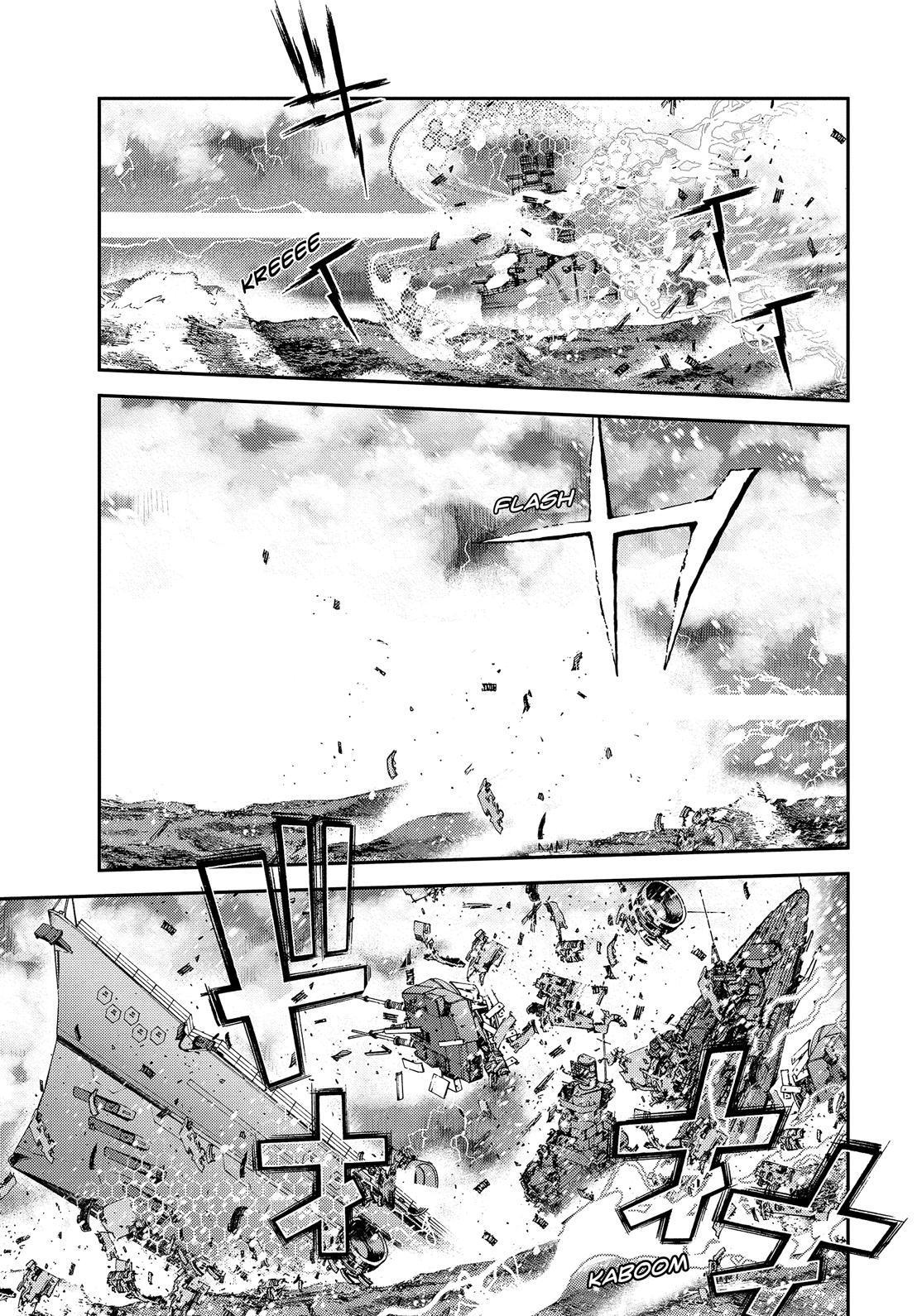 Aoki Hagane no Arpeggio Chap 132 - Next Chap 133