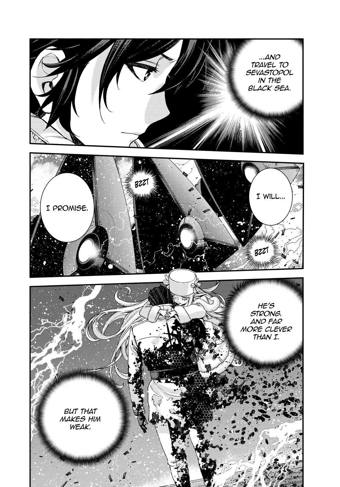 Aoki Hagane no Arpeggio Chap 133 - Next Chap 134