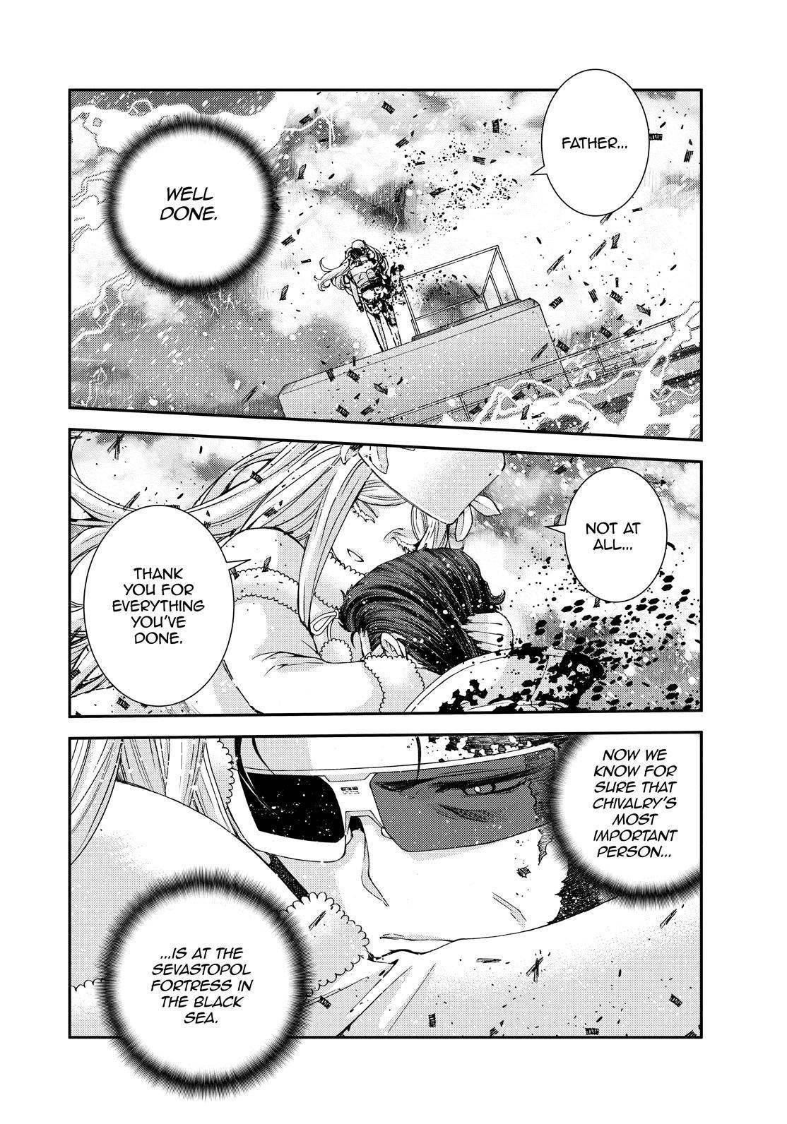 Aoki Hagane no Arpeggio Chap 133 - Next Chap 134