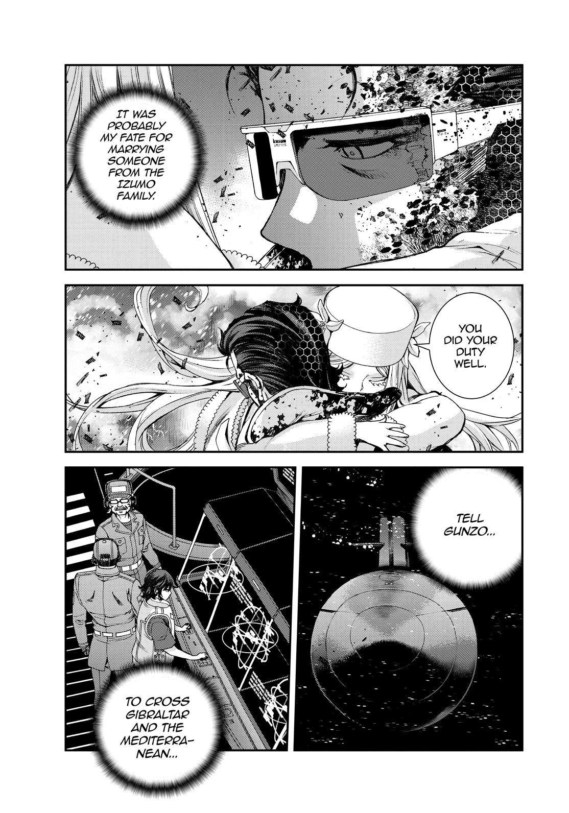 Aoki Hagane no Arpeggio Chap 133 - Next Chap 134