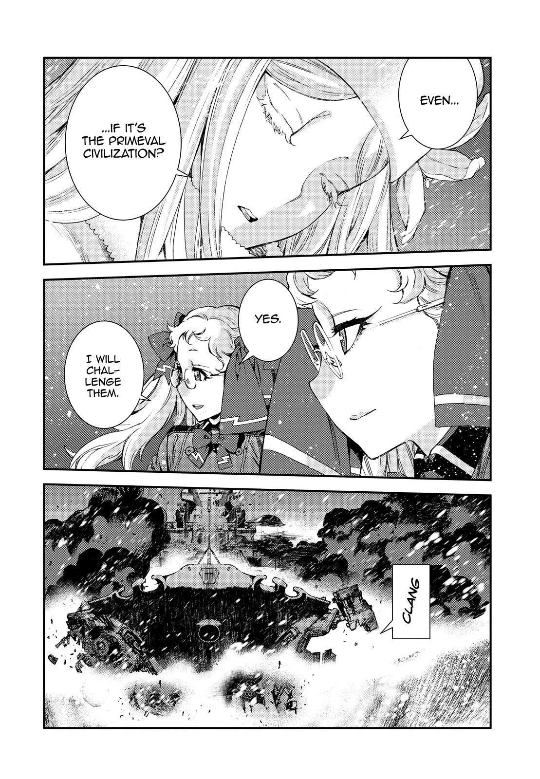 Aoki Hagane no Arpeggio Chap 134 - Next Chap 135