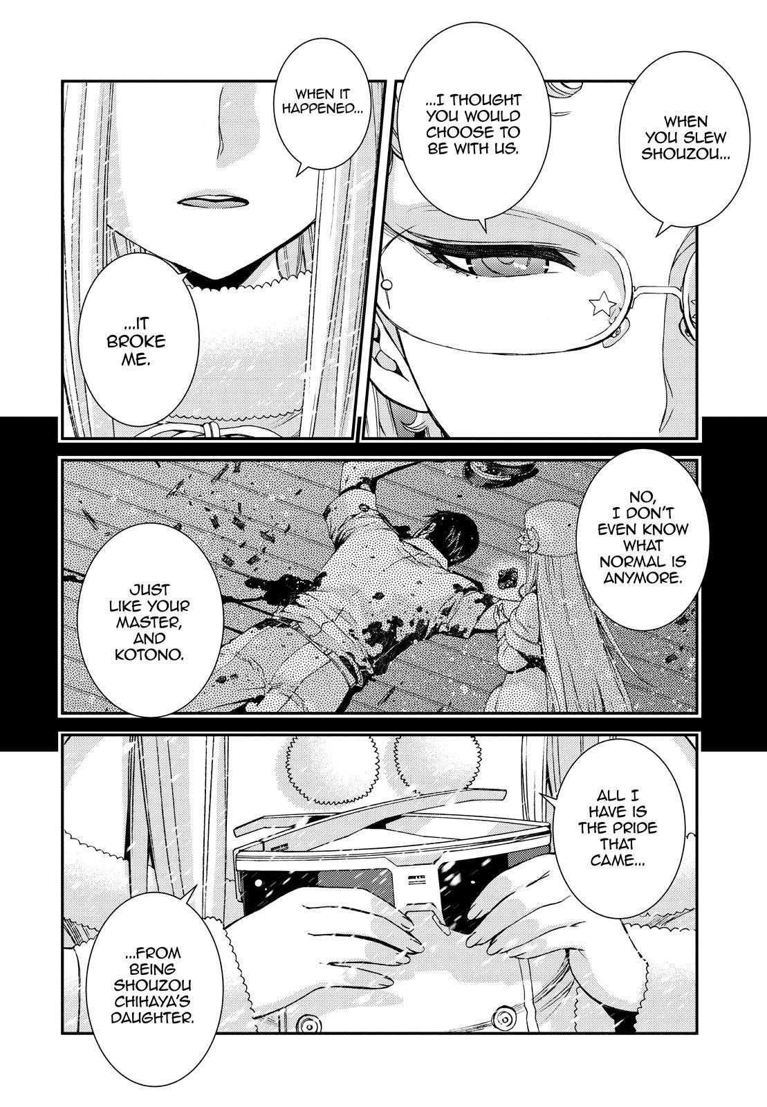 Aoki Hagane no Arpeggio Chap 134 - Next Chap 135