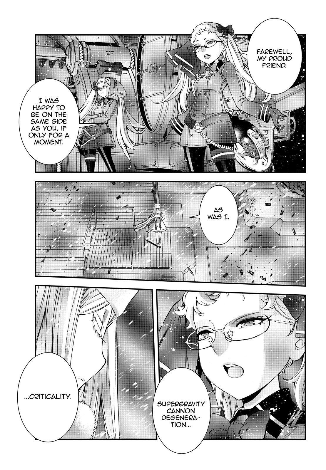 Aoki Hagane no Arpeggio Chap 134 - Next Chap 135