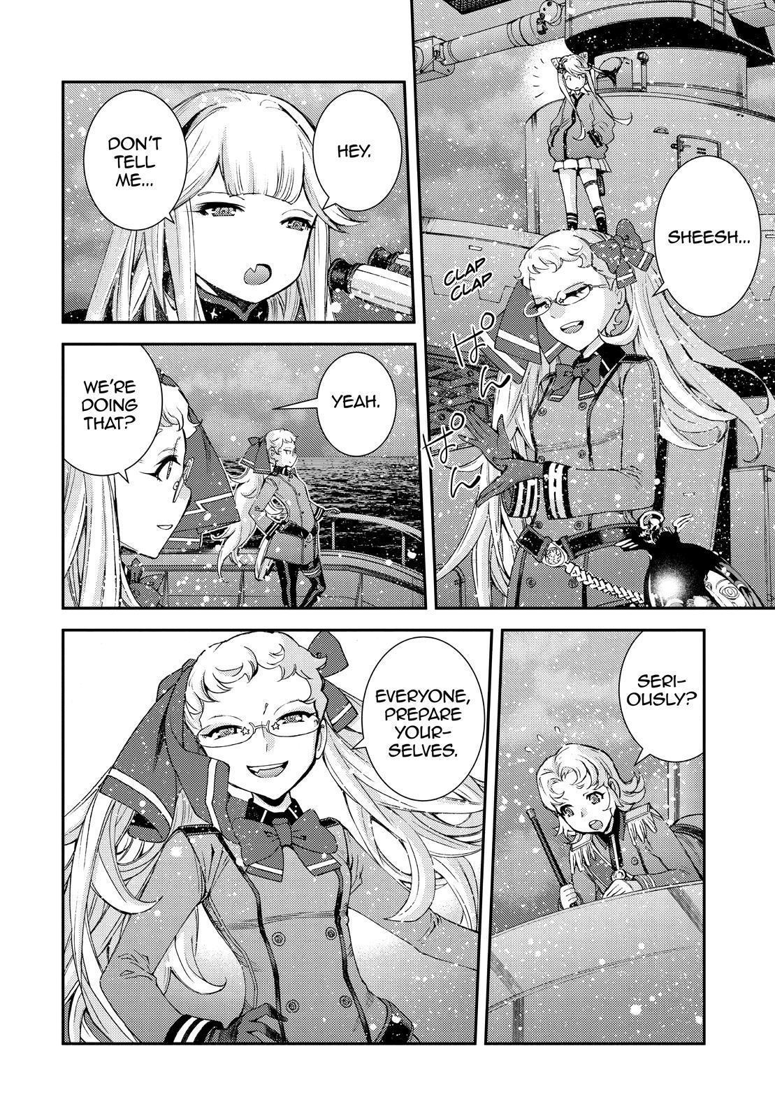 Aoki Hagane no Arpeggio Chap 134 - Next Chap 135