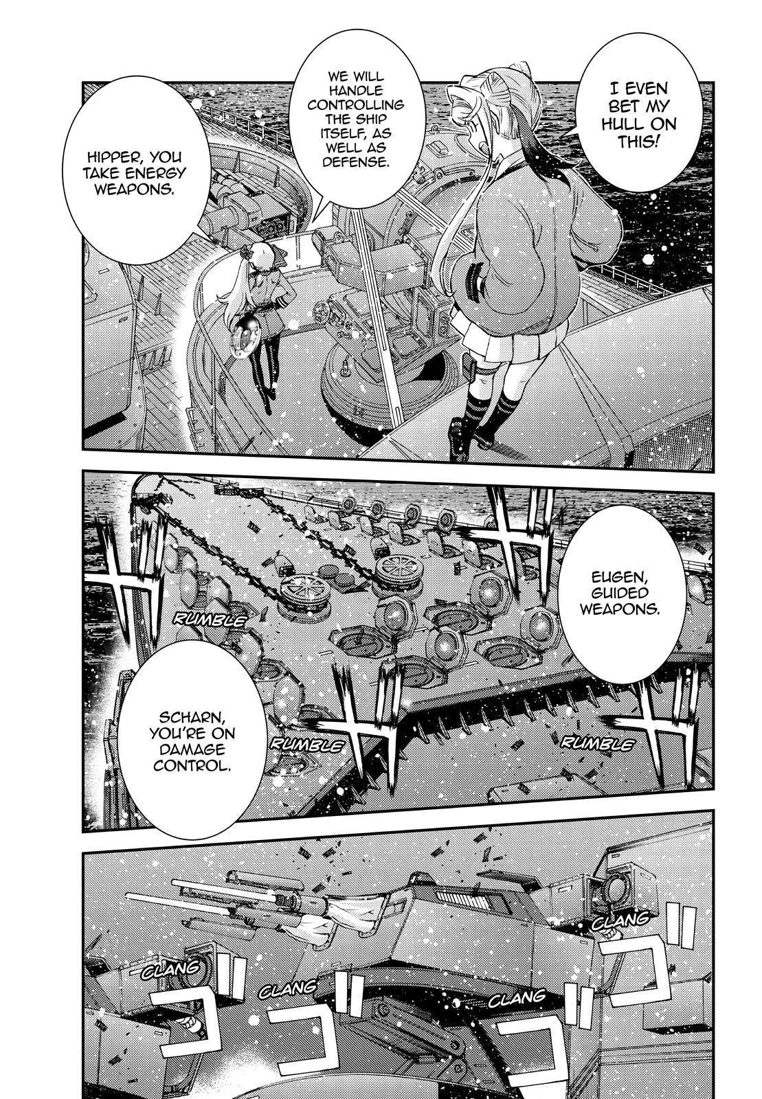 Aoki Hagane no Arpeggio Chap 134 - Next Chap 135