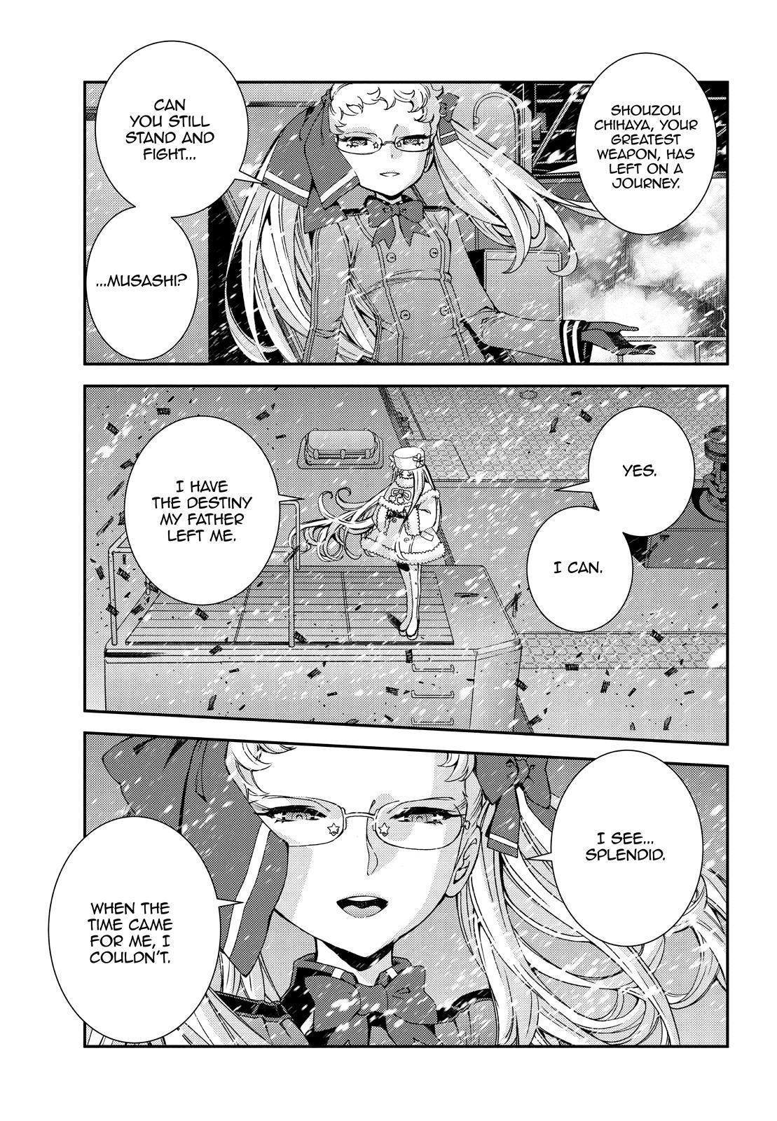 Aoki Hagane no Arpeggio Chap 134 - Next Chap 135