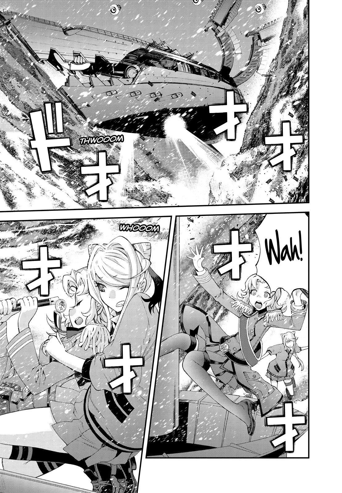 Aoki Hagane no Arpeggio Chap 135 - Next Chap 136