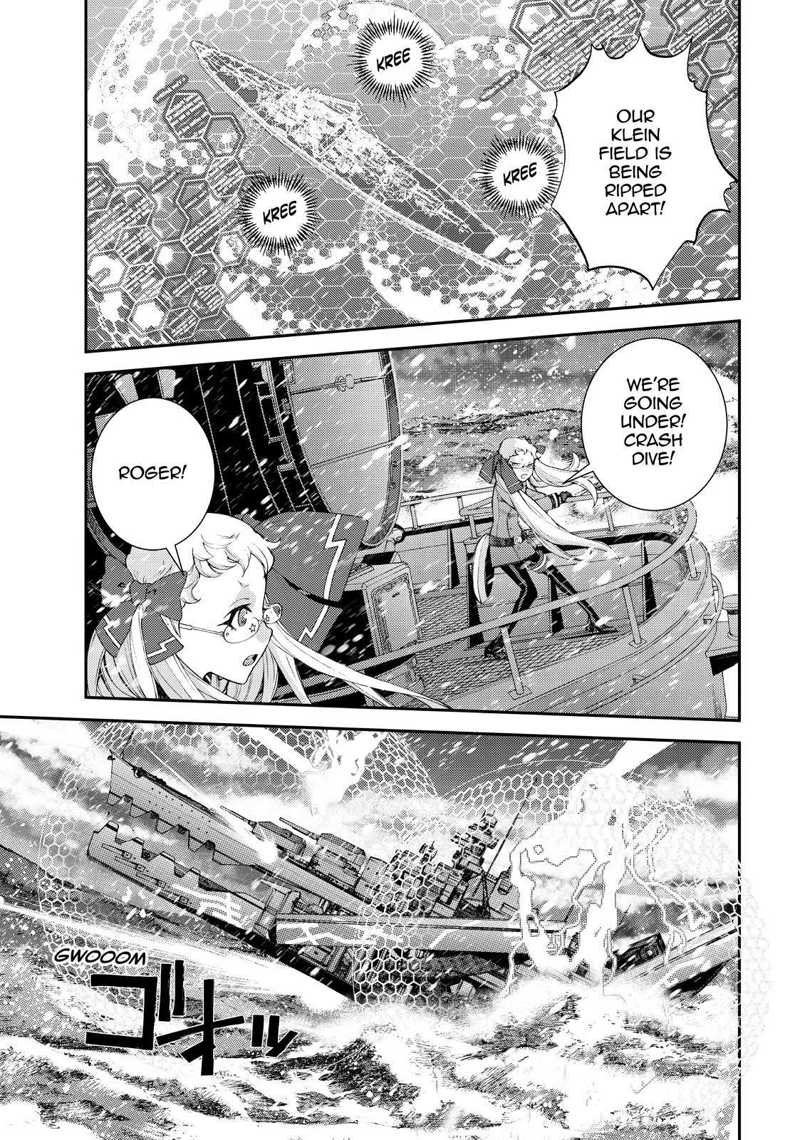 Aoki Hagane no Arpeggio Chap 135 - Next Chap 136