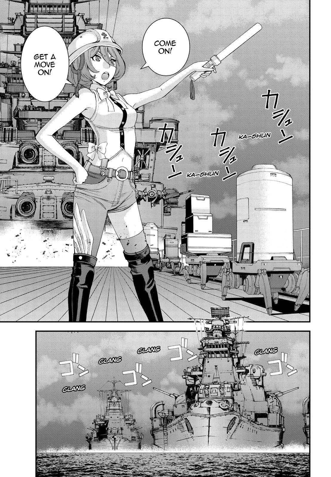 Aoki Hagane no Arpeggio Chap 136 - Next Chap 137