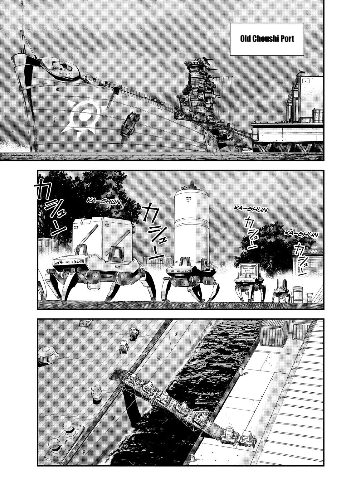 Aoki Hagane no Arpeggio Chap 136 - Next Chap 137