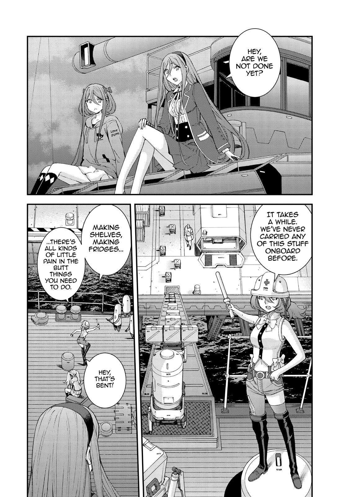 Aoki Hagane no Arpeggio Chap 136 - Next Chap 137