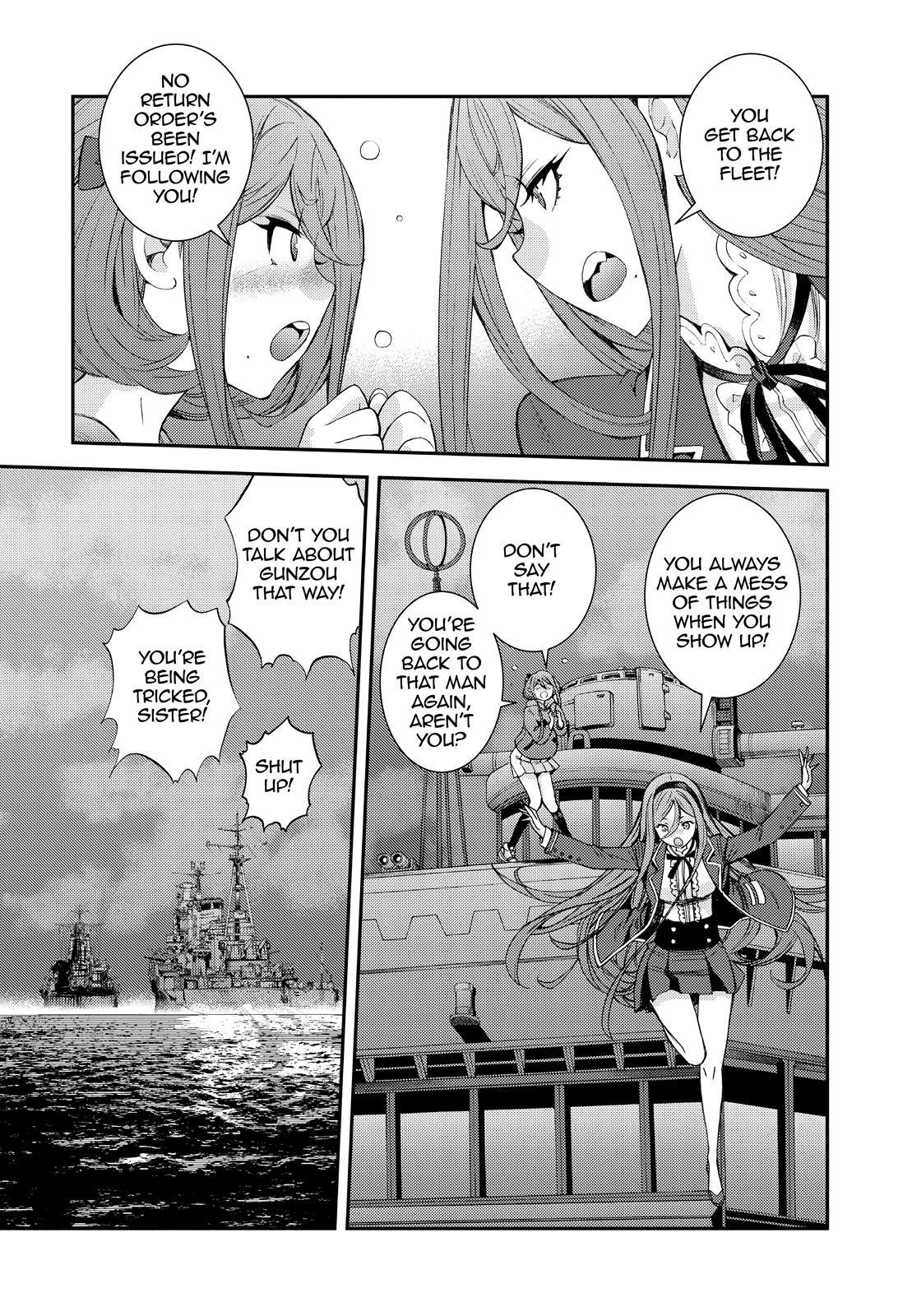 Aoki Hagane no Arpeggio Chap 136 - Next Chap 137