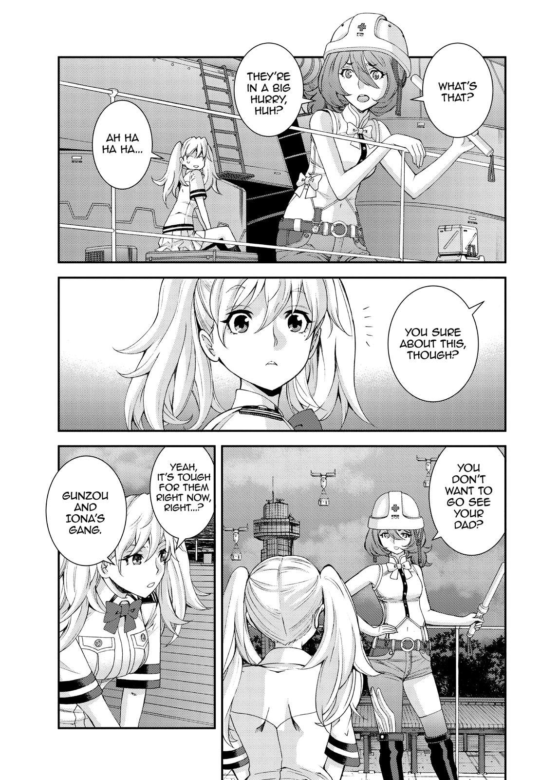 Aoki Hagane no Arpeggio Chap 136 - Next Chap 137