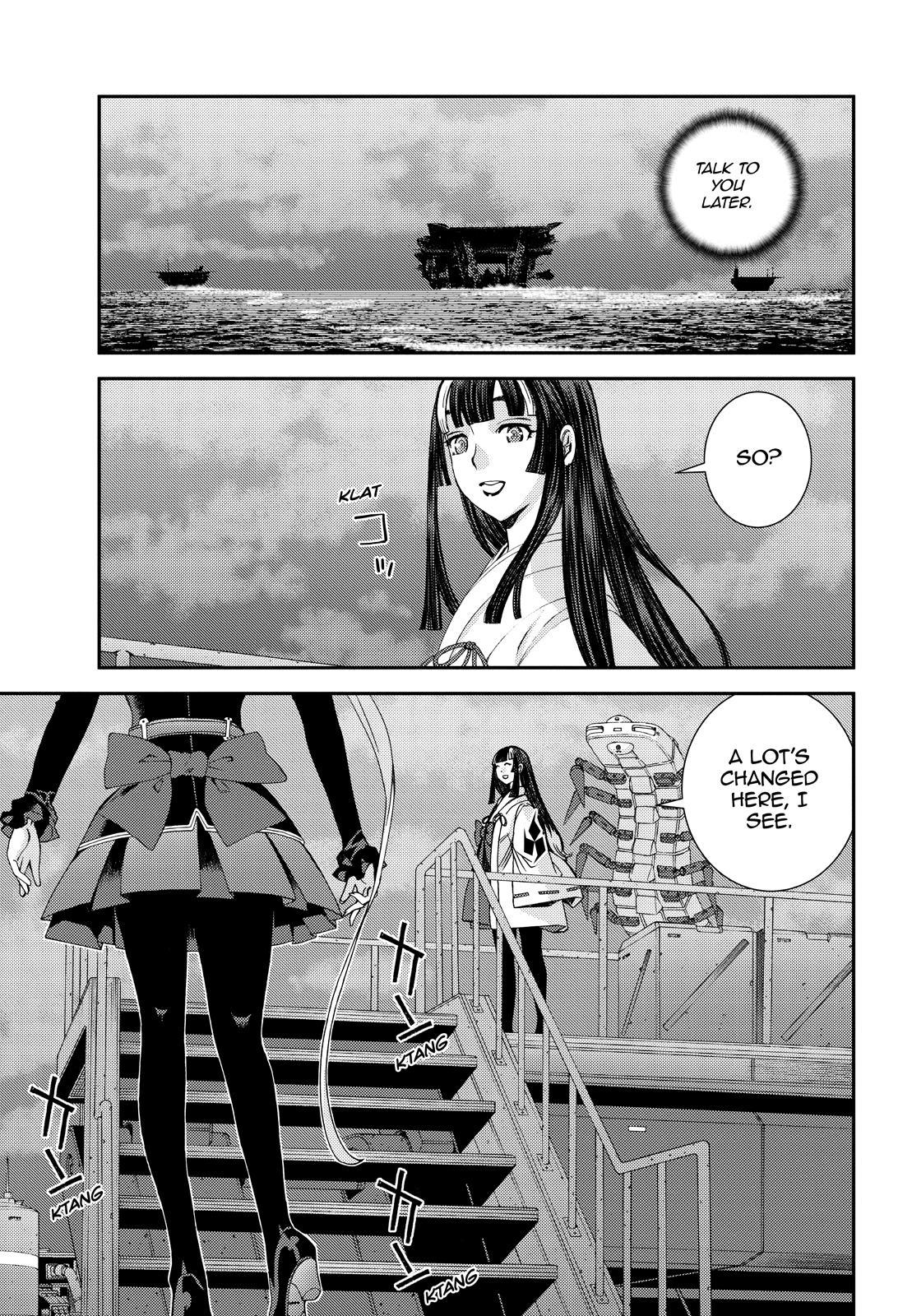 Aoki Hagane no Arpeggio Chap 136 - Next Chap 137