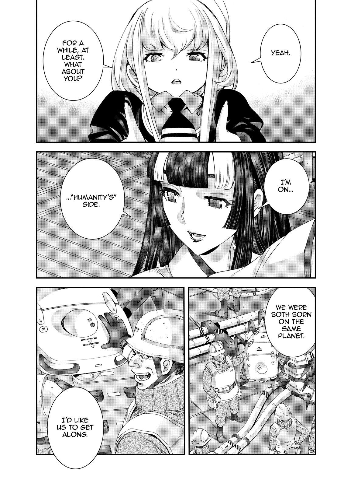 Aoki Hagane no Arpeggio Chap 136 - Next Chap 137