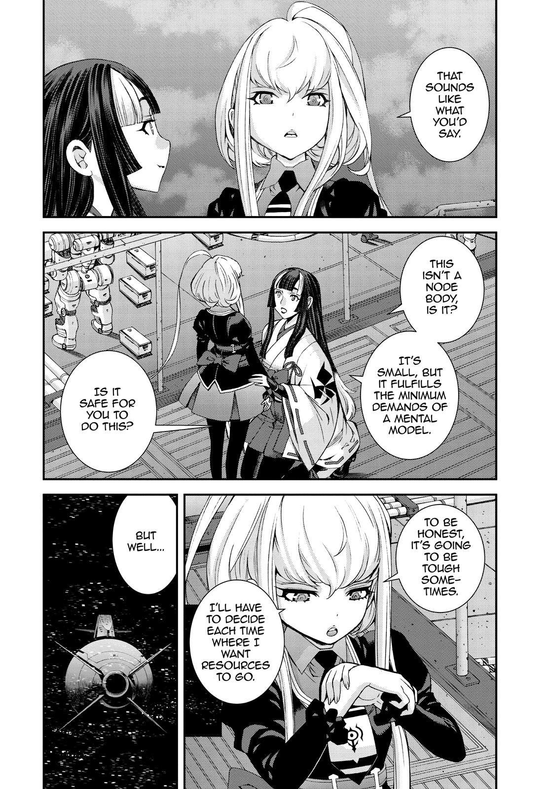 Aoki Hagane no Arpeggio Chap 136 - Next Chap 137