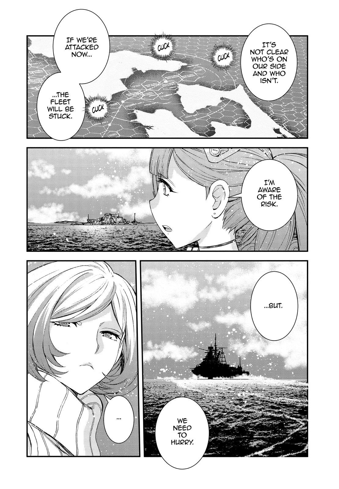 Aoki Hagane no Arpeggio Chap 136 - Next Chap 137