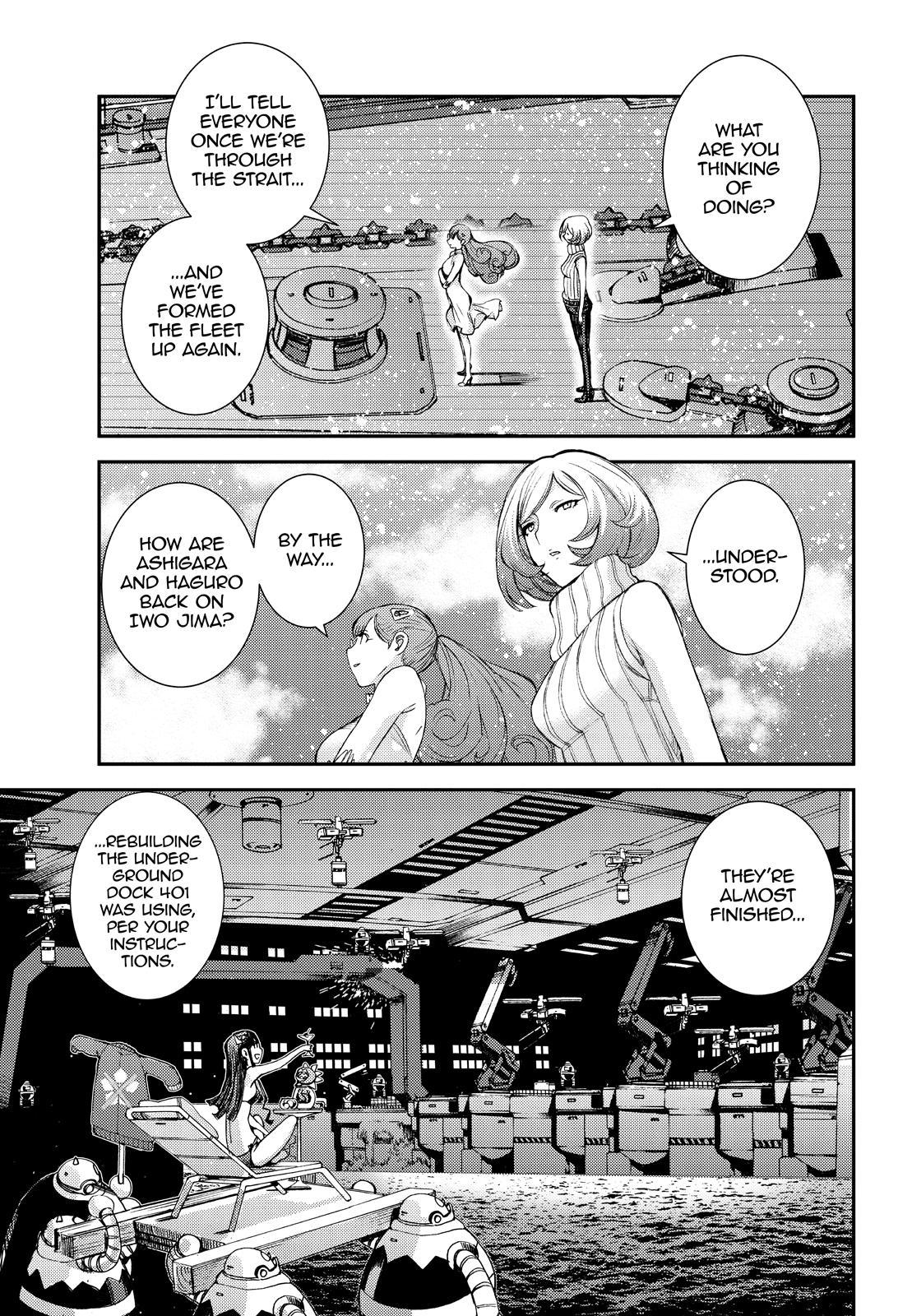 Aoki Hagane no Arpeggio Chap 136 - Next Chap 137
