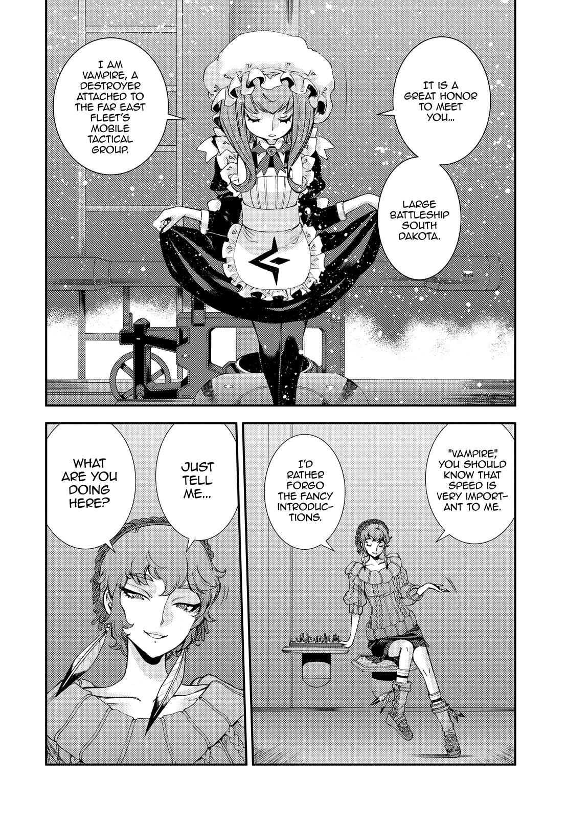 Aoki Hagane no Arpeggio Chap 137 - Next Chap 138