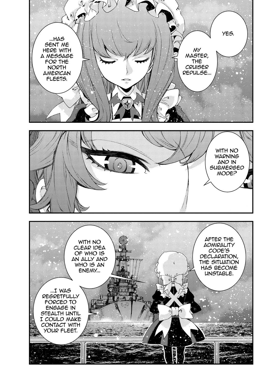 Aoki Hagane no Arpeggio Chap 137 - Next Chap 138