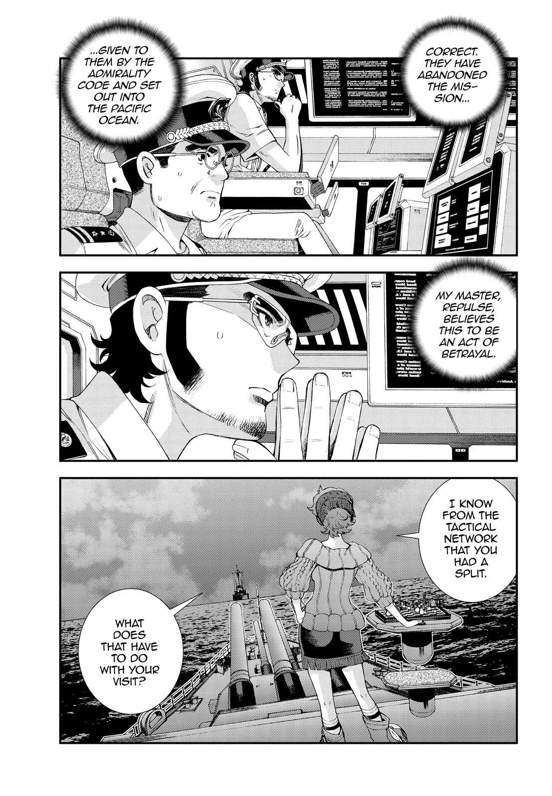 Aoki Hagane no Arpeggio Chap 137 - Next Chap 138