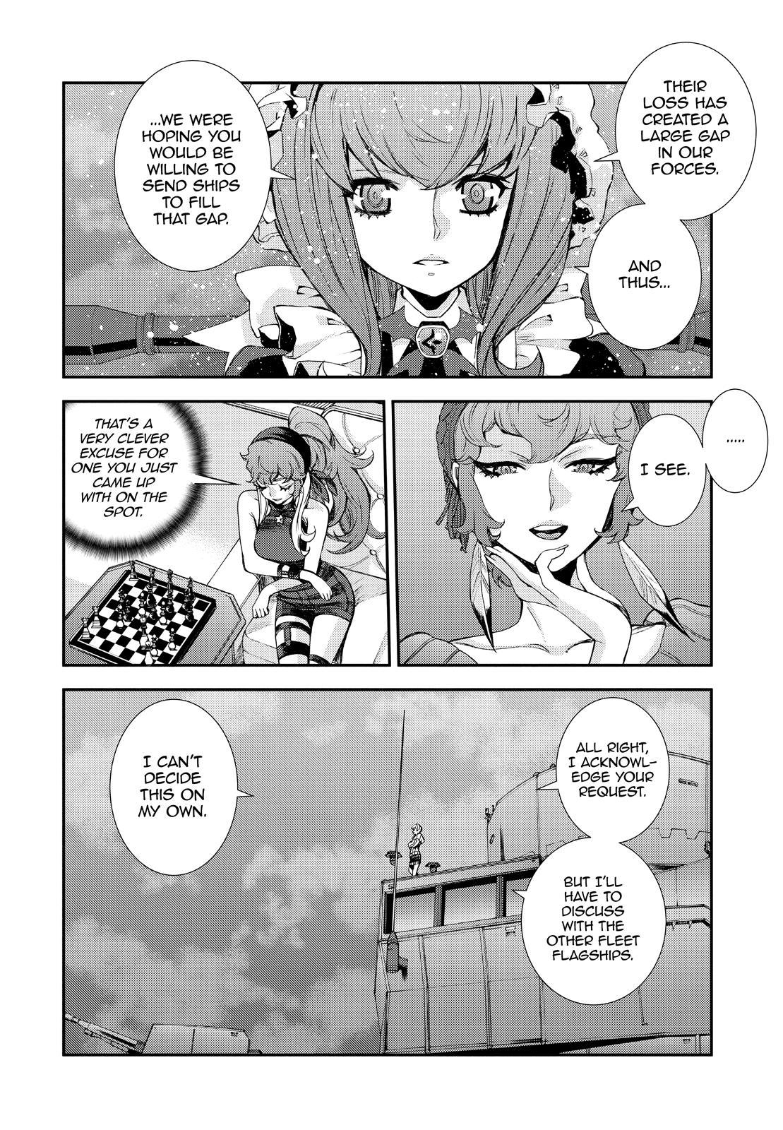 Aoki Hagane no Arpeggio Chap 137 - Next Chap 138