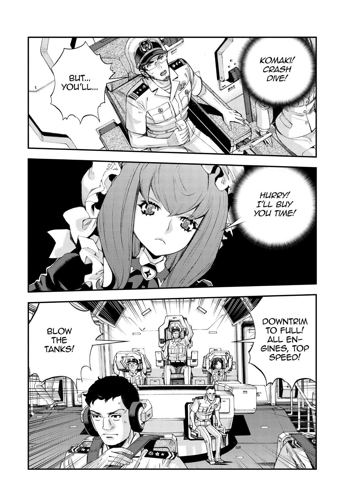 Aoki Hagane no Arpeggio Chap 137 - Next Chap 138