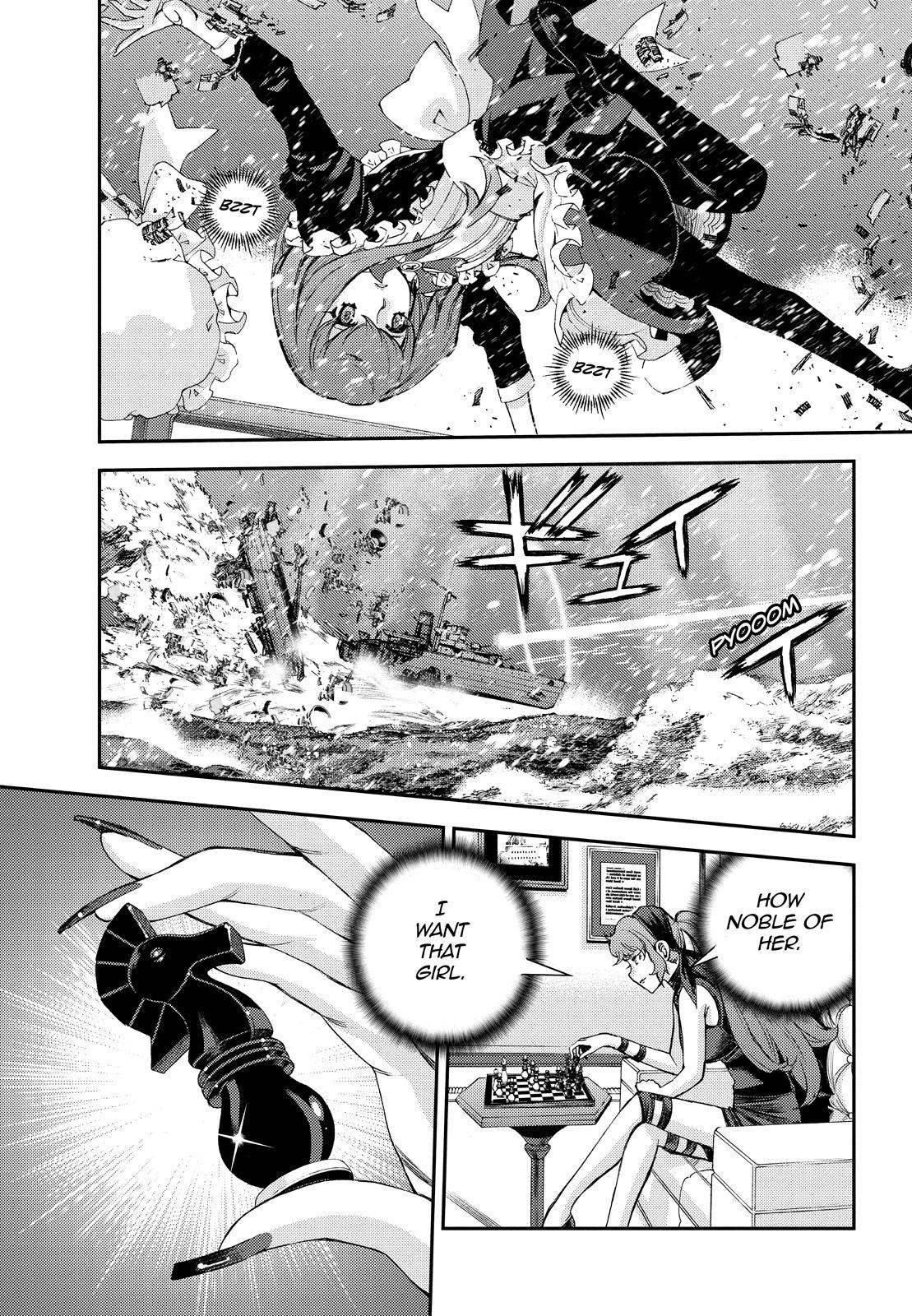 Aoki Hagane no Arpeggio Chap 137 - Next Chap 138
