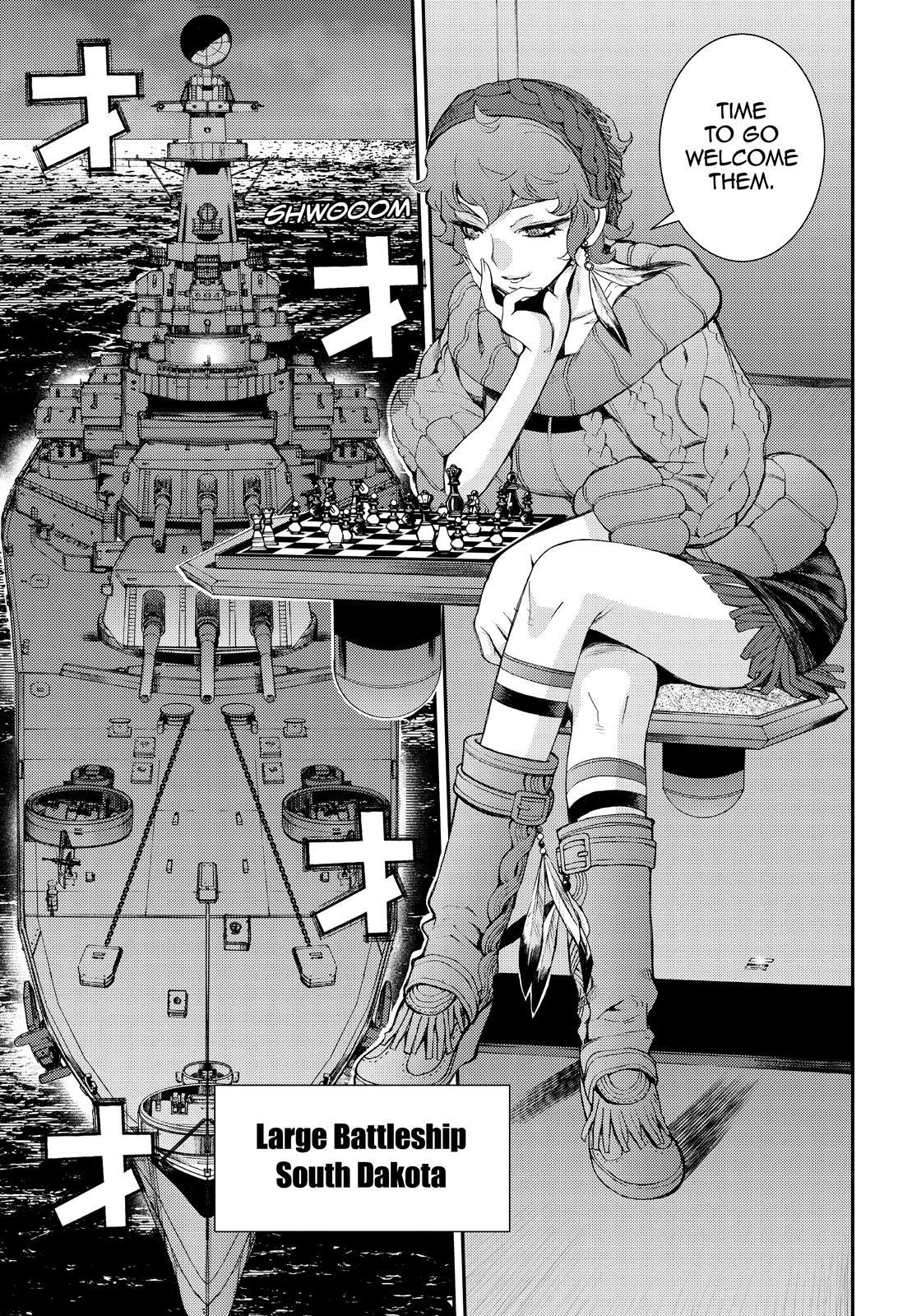 Aoki Hagane no Arpeggio Chap 137 - Next Chap 138