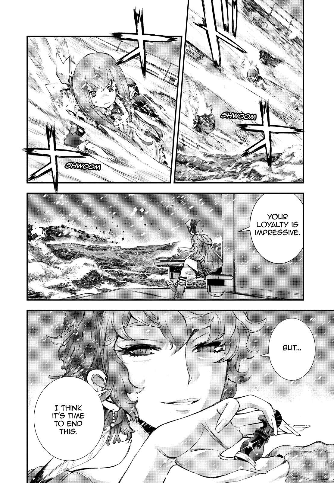 Aoki Hagane no Arpeggio Chap 137 - Next Chap 138