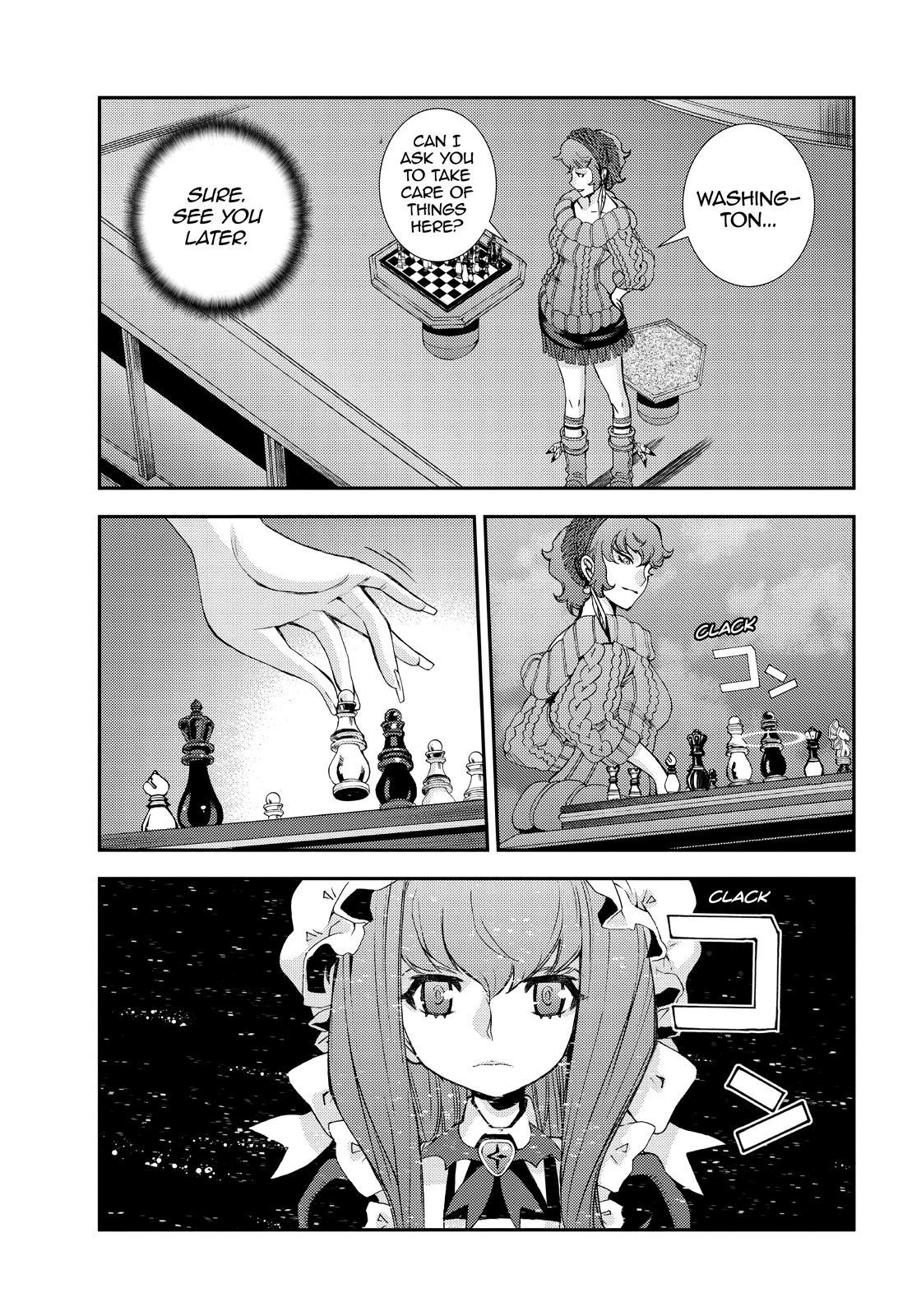 Aoki Hagane no Arpeggio Chap 137 - Next Chap 138