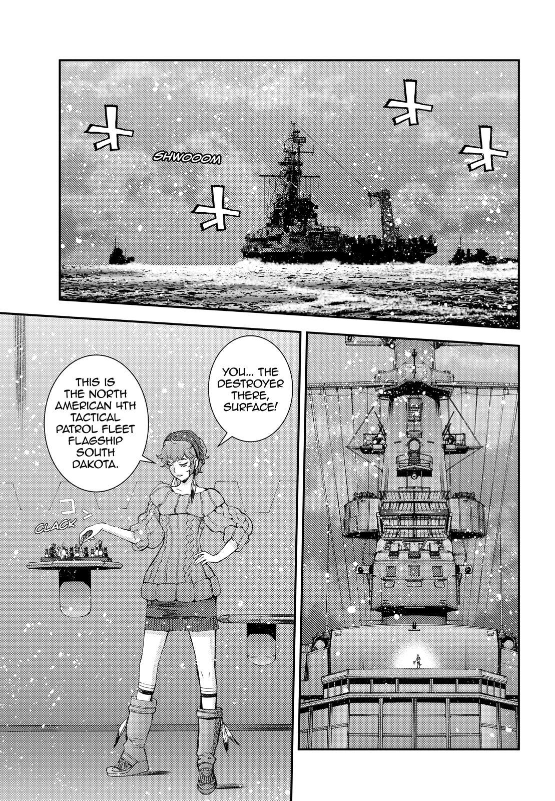 Aoki Hagane no Arpeggio Chap 137 - Next Chap 138