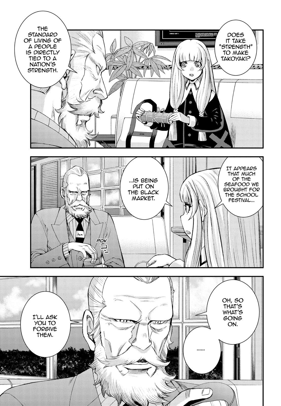 Aoki Hagane no Arpeggio Chap 138 - Next Chap 139