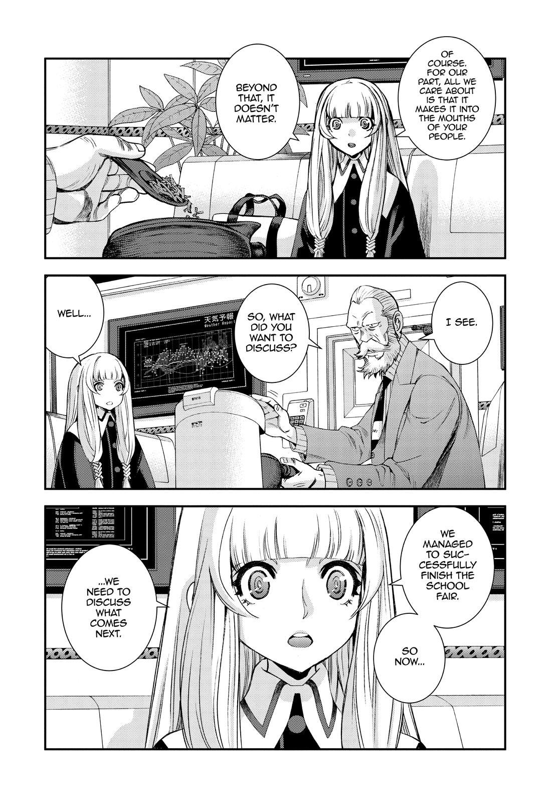 Aoki Hagane no Arpeggio Chap 138 - Next Chap 139