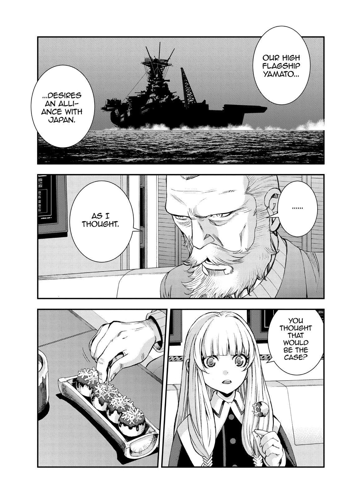 Aoki Hagane no Arpeggio Chap 138 - Next Chap 139
