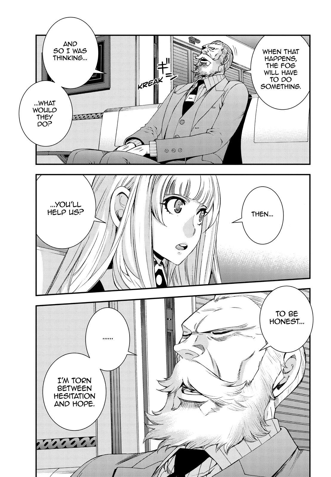 Aoki Hagane no Arpeggio Chap 138 - Next Chap 139