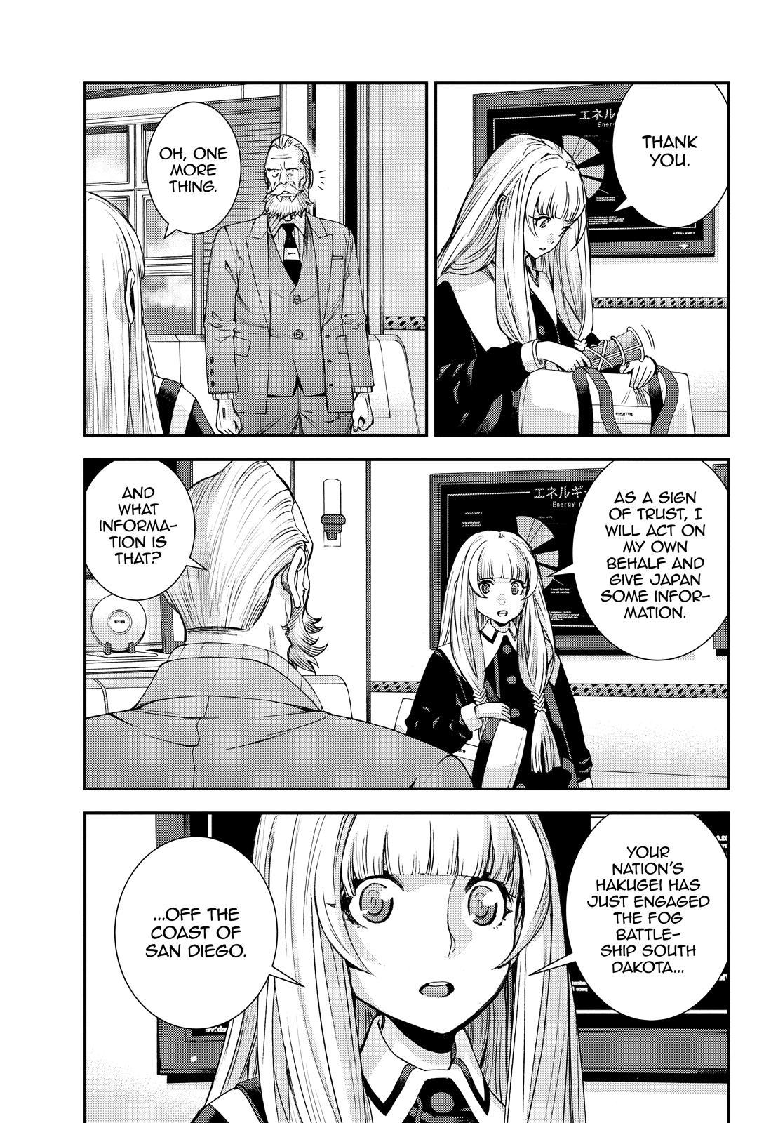 Aoki Hagane no Arpeggio Chap 138 - Next Chap 139