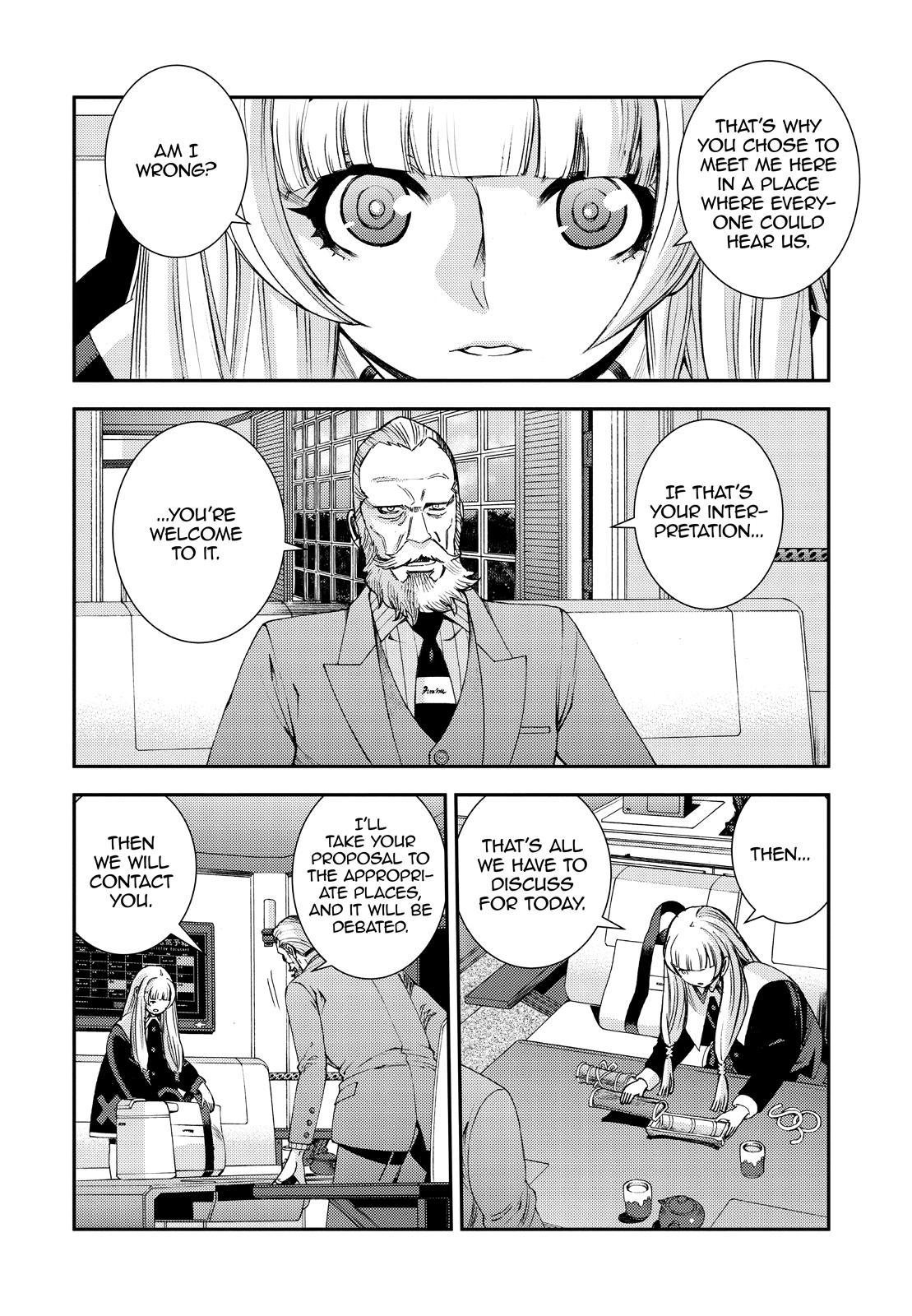 Aoki Hagane no Arpeggio Chap 138 - Next Chap 139