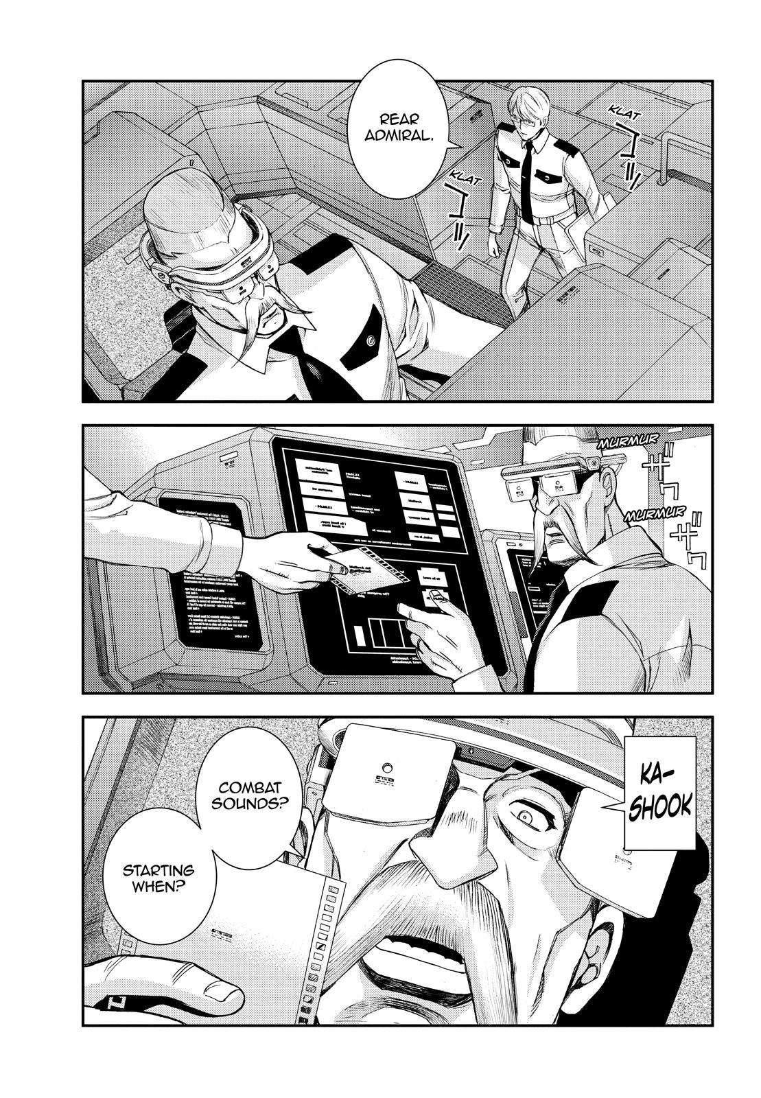 Aoki Hagane no Arpeggio Chap 138 - Next Chap 139