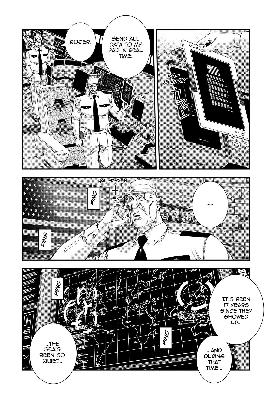 Aoki Hagane no Arpeggio Chap 138 - Next Chap 139