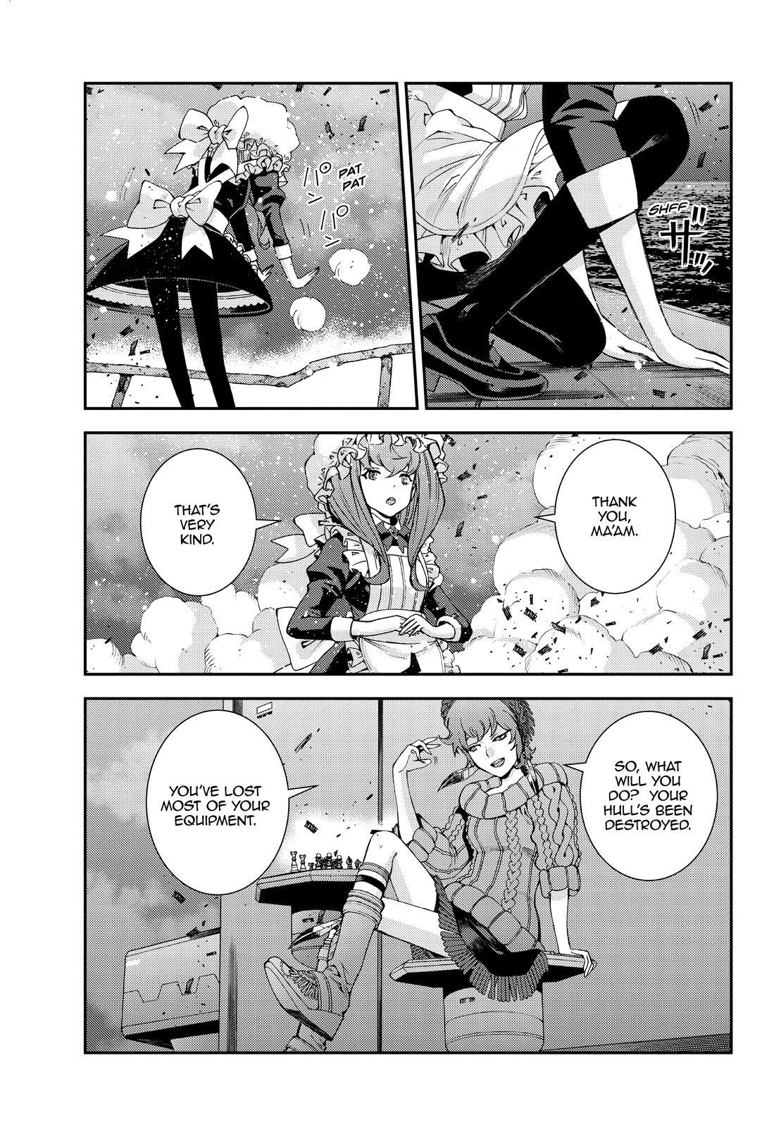 Aoki Hagane no Arpeggio Chap 139 - Next Chap 140