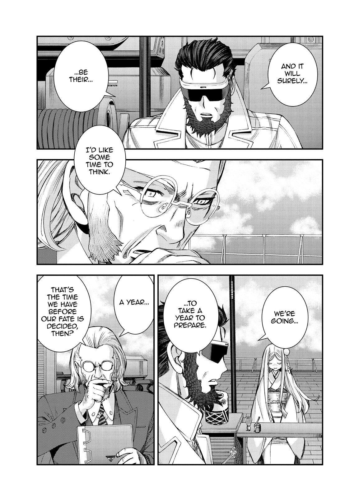 Aoki Hagane no Arpeggio Chap 140 - Next Chap 141