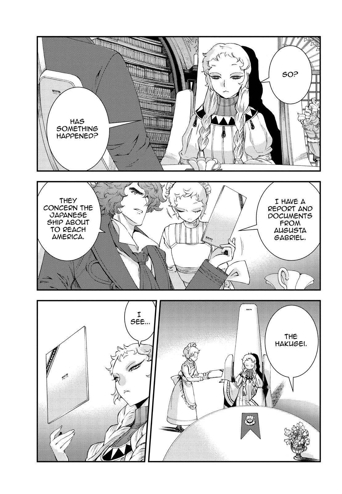Aoki Hagane no Arpeggio Chap 141 - Next Chap 142