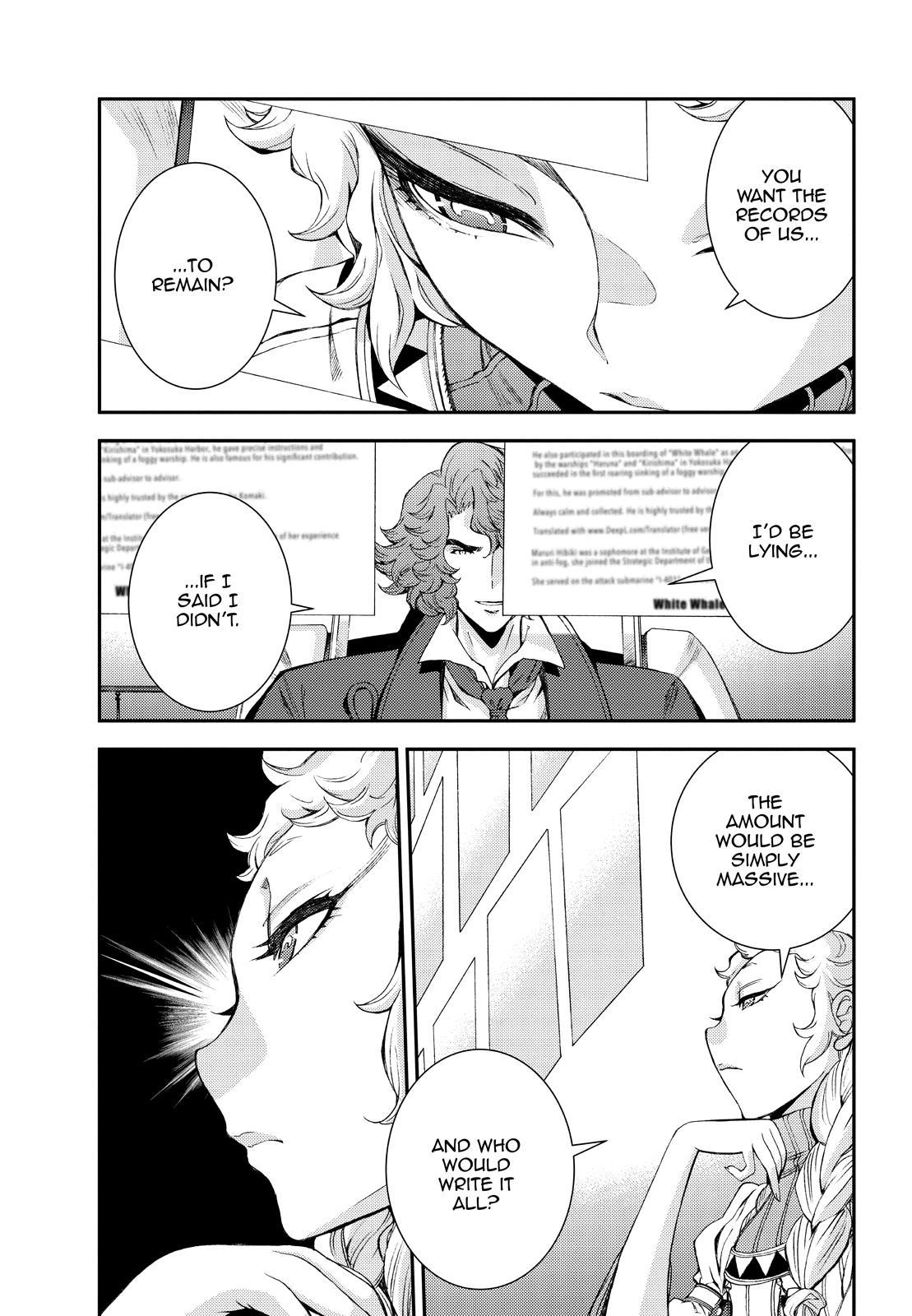 Aoki Hagane no Arpeggio Chap 141 - Next Chap 142
