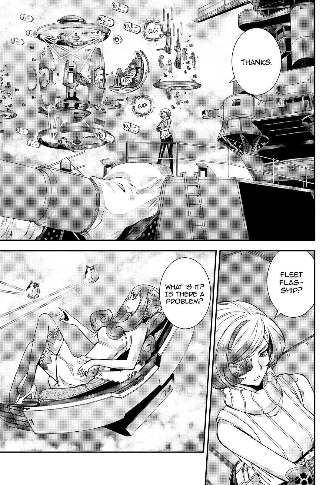 Aoki Hagane no Arpeggio Chap 142 - Next Chap 143
