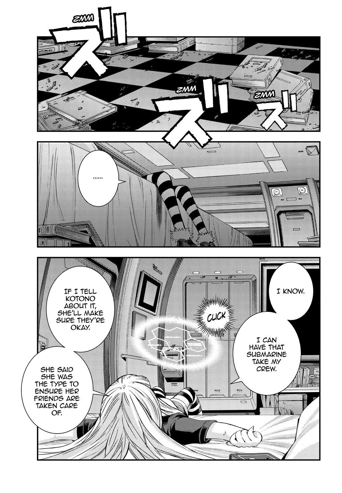 Aoki Hagane no Arpeggio Chap 143 - Next Chap 144