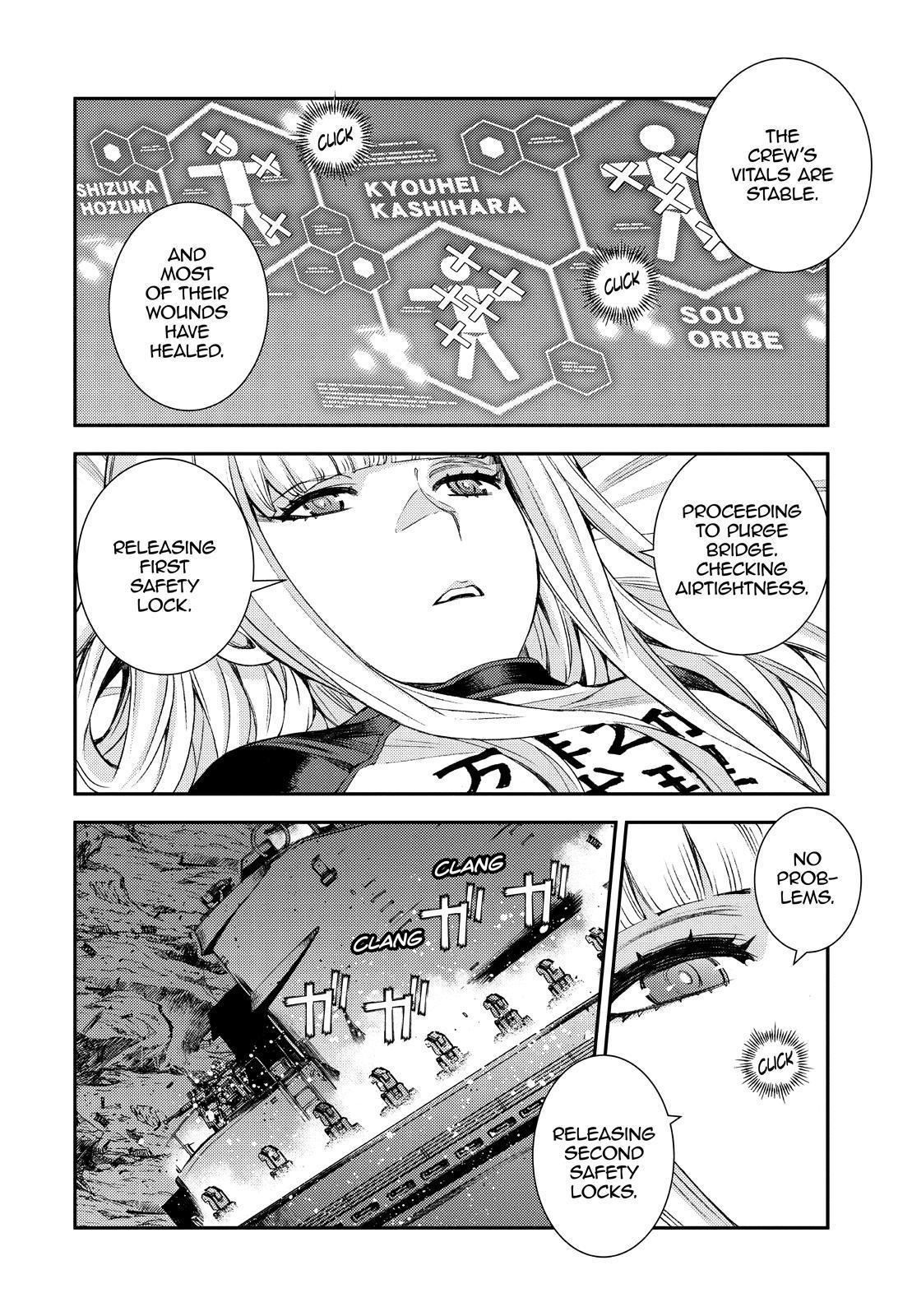 Aoki Hagane no Arpeggio Chap 143 - Next Chap 144