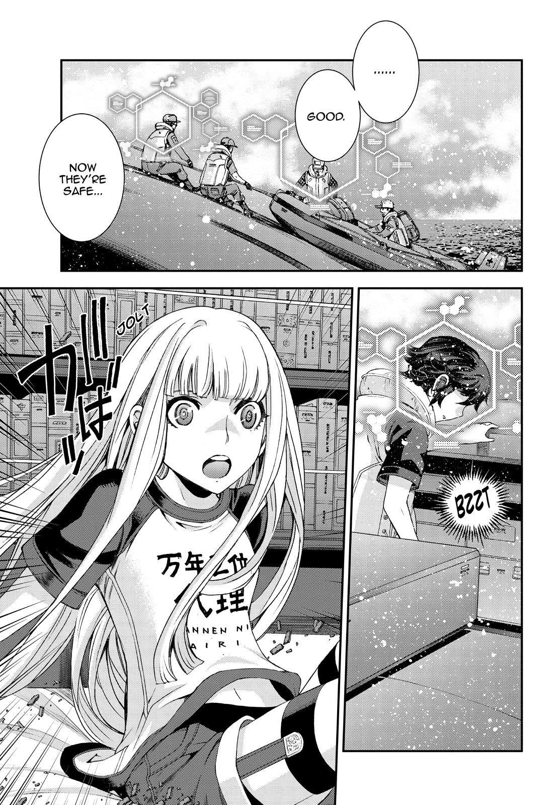 Aoki Hagane no Arpeggio Chap 143 - Next Chap 144